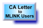 An important letter from CA to all MLINK users